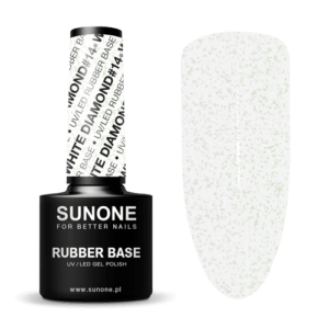 Rubber baze maskuojanti Sunone White Diamond