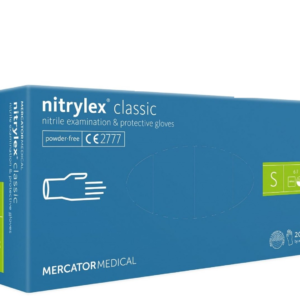 Nitrilinės pirštinės be pudros nitrylex 100 vnt.